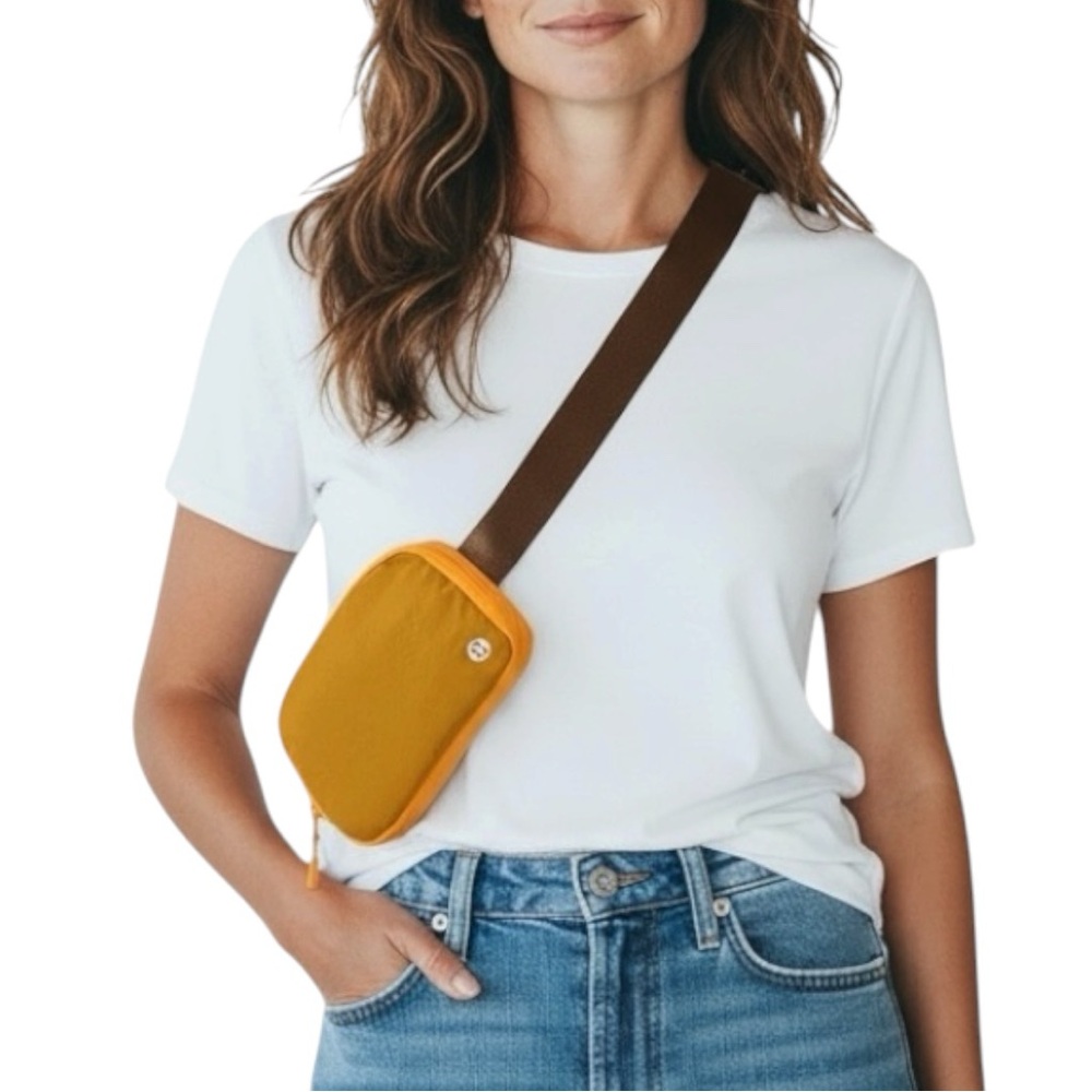 LULULEMON Everywhere Belt Bag Gold Spice / Clementine—NWT